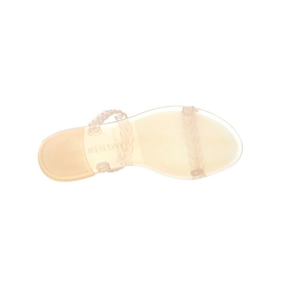 STUART WEITZMAN Womens Beige Braided Sawyer Round Toe Slip On Slide Sandals 5 B - Picture 4 of 4